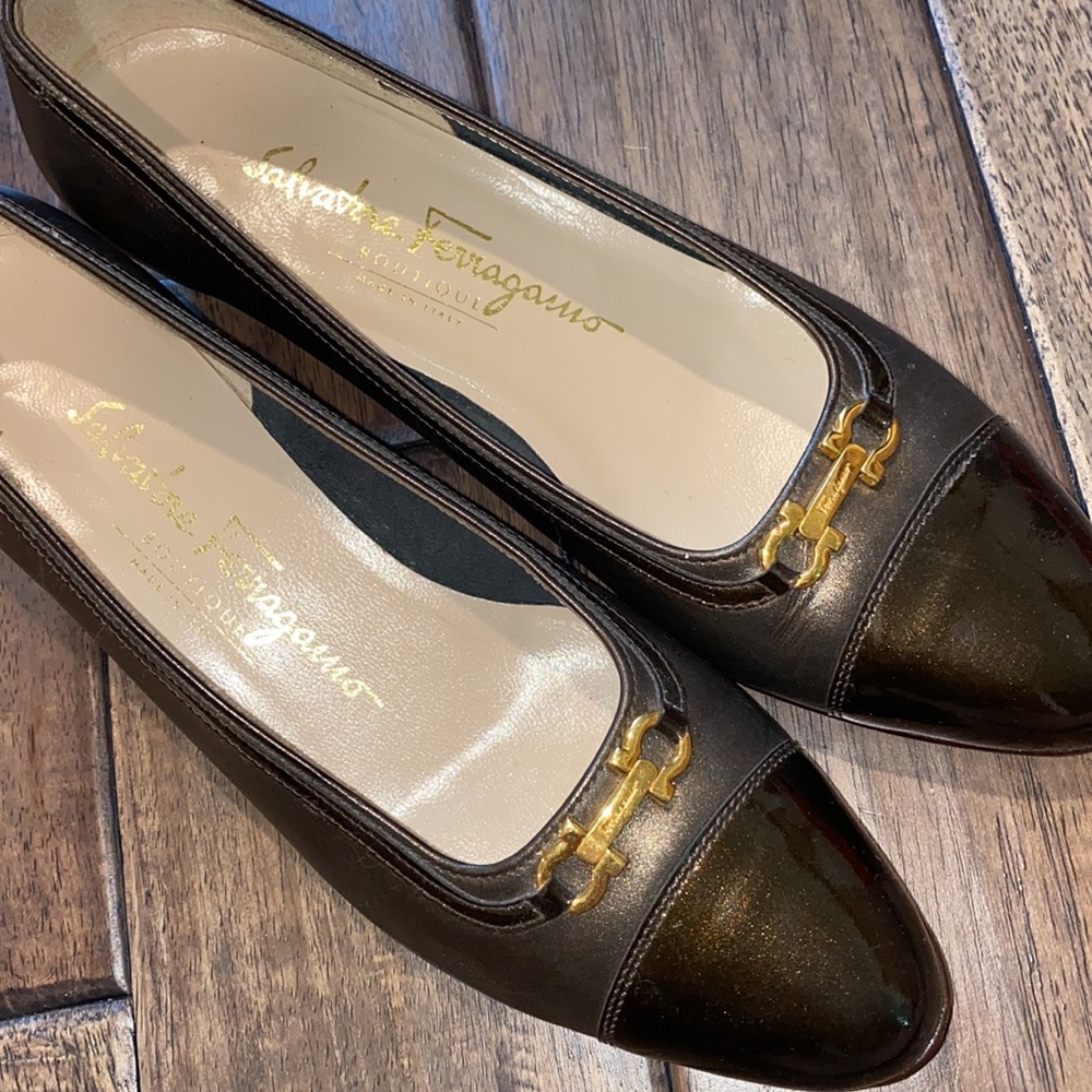 Salvatore Ferragamo kitten heels